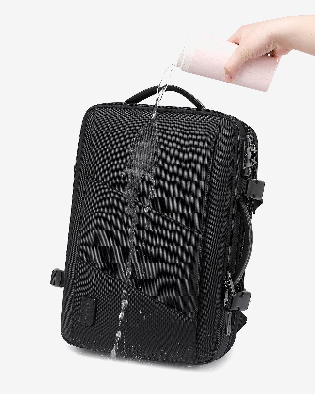 Balo Túi Xách Tay Cao Cấp Zuciani Timeless Fusion N24-MJ24-Đen Color1