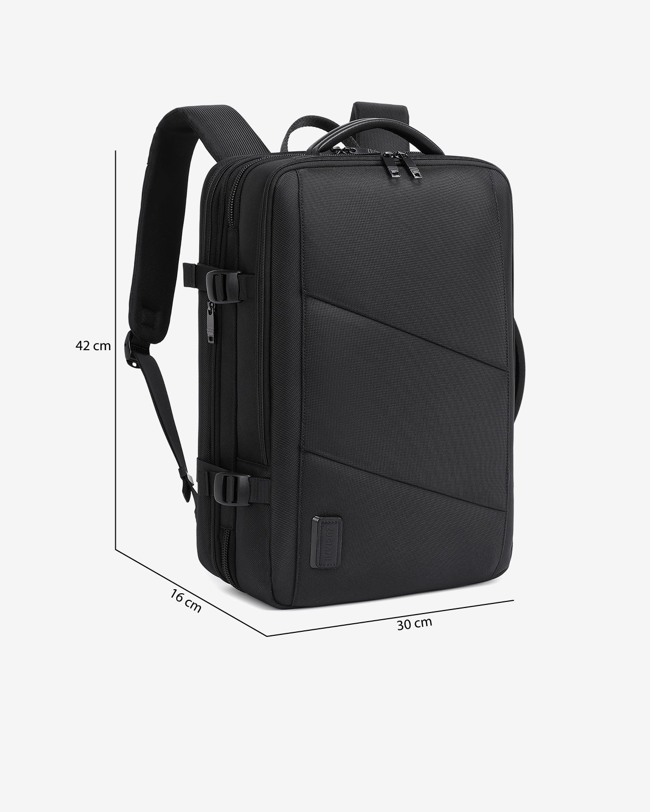 Balo Túi Xách Tay Cao Cấp Zuciani Timeless Fusion N24-MJ24-Đen Color1