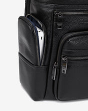 Balo Đeo Vai Lớn Da Cao Cấp Zuciani Timeless Fusion N25-MJ25-Đen Color1