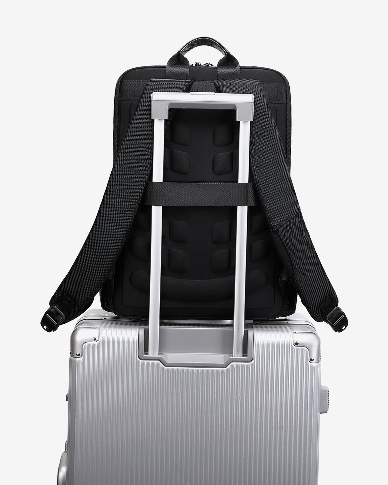 Balo Đeo Vai Lớn Da Cao Cấp Zuciani Timeless Fusion N25-MJ25-Đen Color1