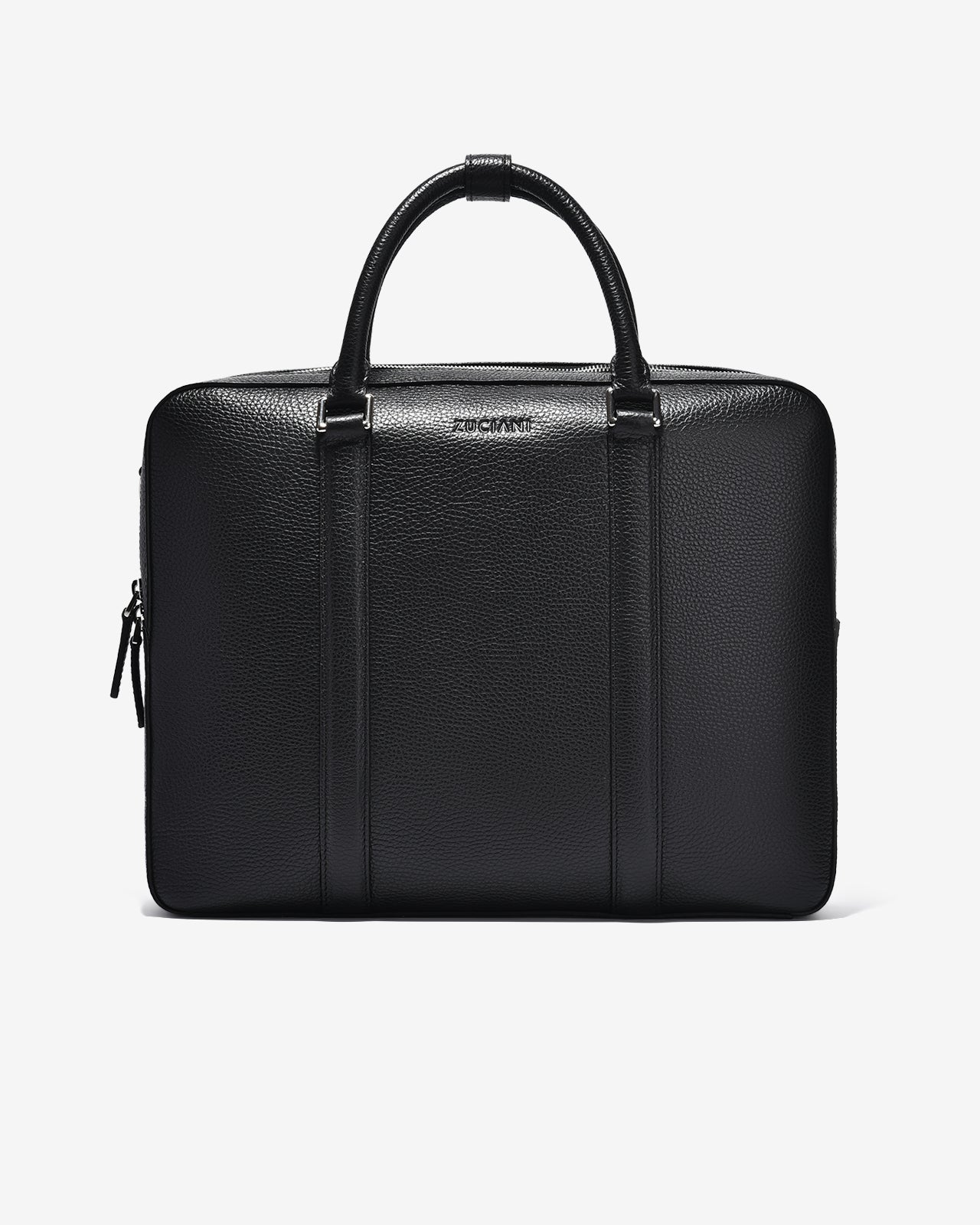 Cặp Nam Xách Tay Da Cao Cấp La Sprezzatura N62-IT62-Đen Color1First