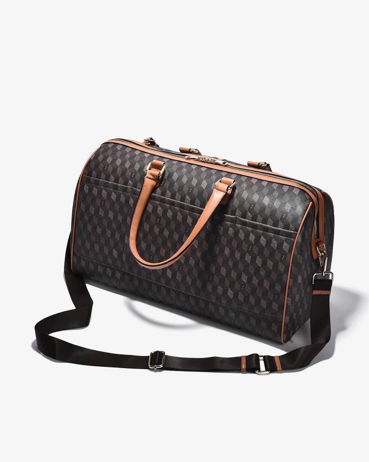 Túi Xách Tay Du Lịch Zuciani Mono Glamour N.76-JYP5-Nâu Color1