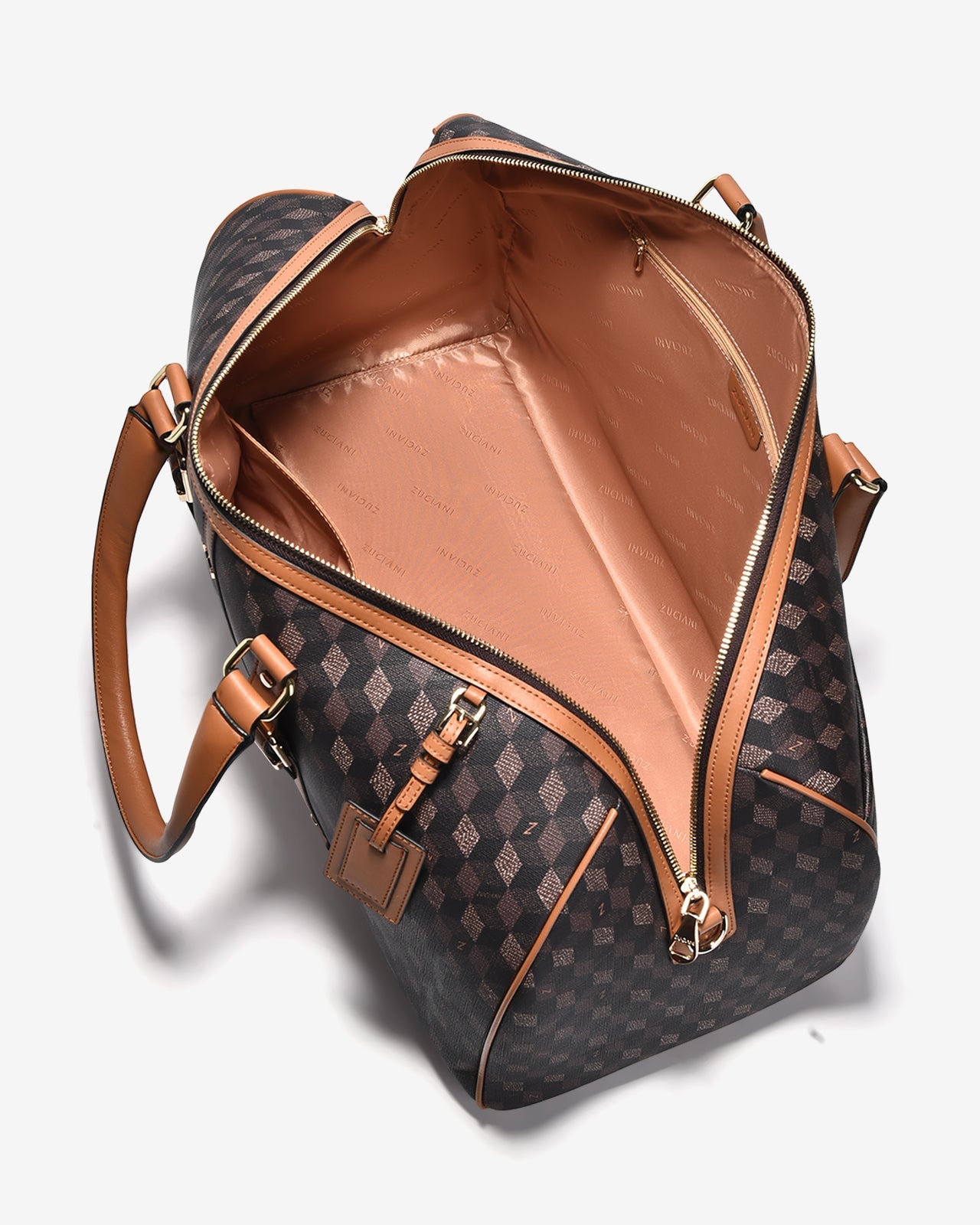 Túi Xách Tay Du Lịch Zuciani Mono Glamour N.76-JYP5-Nâu Color1