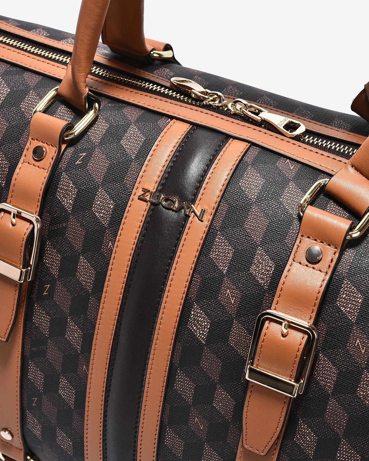 Túi Xách Tay Du Lịch Zuciani Mono Glamour N.76-JYP5-Nâu Color1