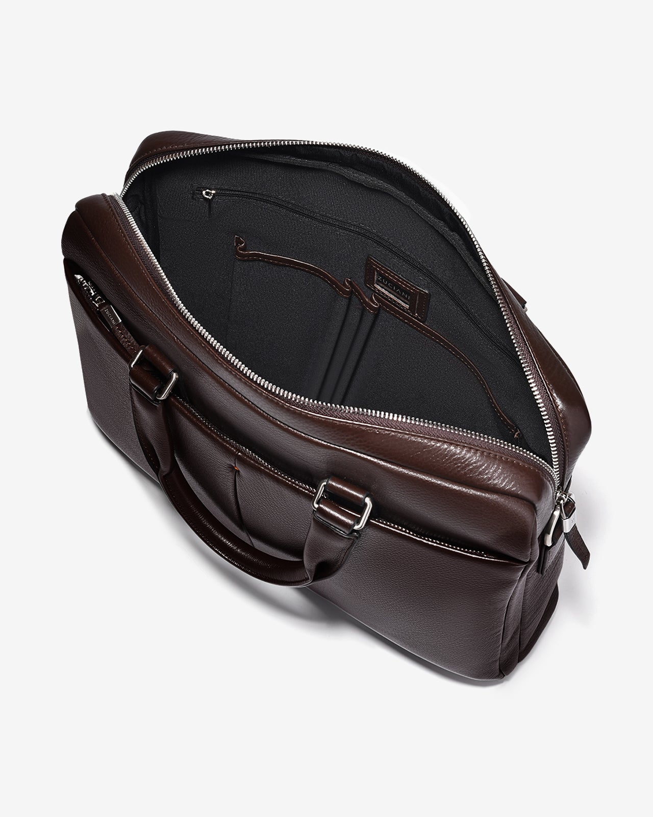 Túi Xách Tay Cao Cấp Zuciani Modern Spirit N01-LF01Nâu Color1