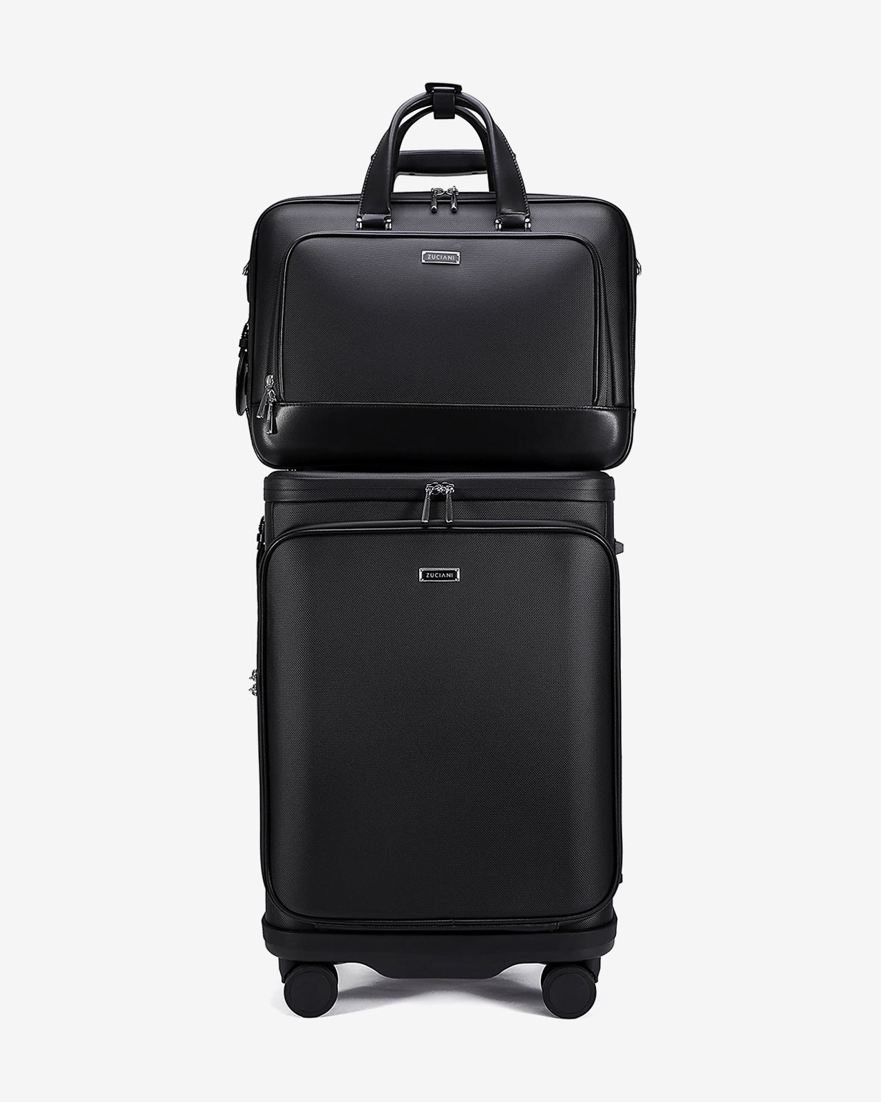 Cặp Nam Da Cao Cấp Zuciani Timeless Fusion N27-MJ27-Đen Color1