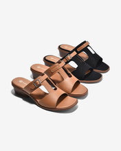 Dép Cao Gót Đông Hải Quai T-Strap-D32H2Đen Color1