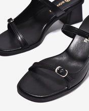 Dép Cao Gót Đông Hải Đế Vuông 6cm Quai Mảnh-D32J4Đen Color1