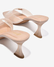 Dép Cao Gót Nữ Đông Hải Quai Bảng Ngang Dập Logo-D5910-Cafe Color1