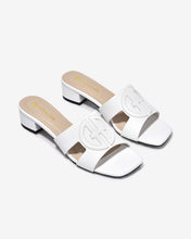 Dép Cao Gót Đông Hải Đế 4cm Dập Logo-D5925Trắng Color1
