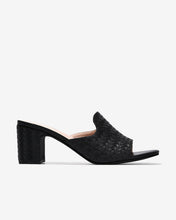 Dép Cao Gót Nữ Zucia Quai Đan Bảng To-DHLK4-Đen Color1First