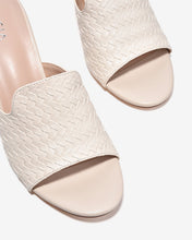 Dép Cao Gót Nữ Zucia Quai Đan Bảng To-DHLK4-Kem Color1