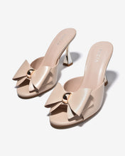Dép Cao Gót Zucia 9cm Quai Nơ Lớn-DHLN5Kem Color1