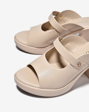 Dép Cao Gót Zucia Đế Trụ 9cm Êm Nhẹ-DRXE7Kem Color1