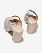 Dép Cao Gót Zucia Đế Trụ 9cm Êm Nhẹ-DRXE7Kem Color1