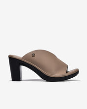 Dép Cao Gót Zucia 8cm Quai Bản To Êm Mềm-DRXE8Cafe Color1First