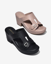 Dép Cao Gót Zucia 8cm Quai Chữ H Cách Điệu-DRXE9Hồng Color1