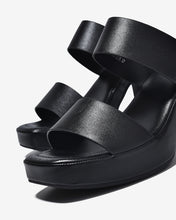 Dép Cao Gót Zucia Đế Êm 8cm Quai Đôi-DRXF1Đen Color1
