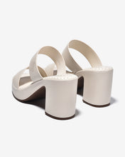 Dép Cao Gót Zucia Đế Êm 8cm Quai Đôi-DRXF1Kem Color1