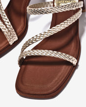 Dép Cao Gót Zucia Gót 7cm Quai Chéo Đan-DTHC6Vàng Color1