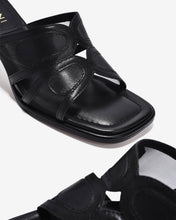 Dép Cao Gót Zuciani Phối Lưới-DCM18Đen Color1