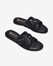 Dép Nữ Đông Hải Quai Đan Mảnh-D32H7Đen Color1