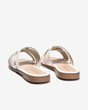 Dép Nữ Đông Hải Quai Đan Mảnh-D32H7Kem Color1