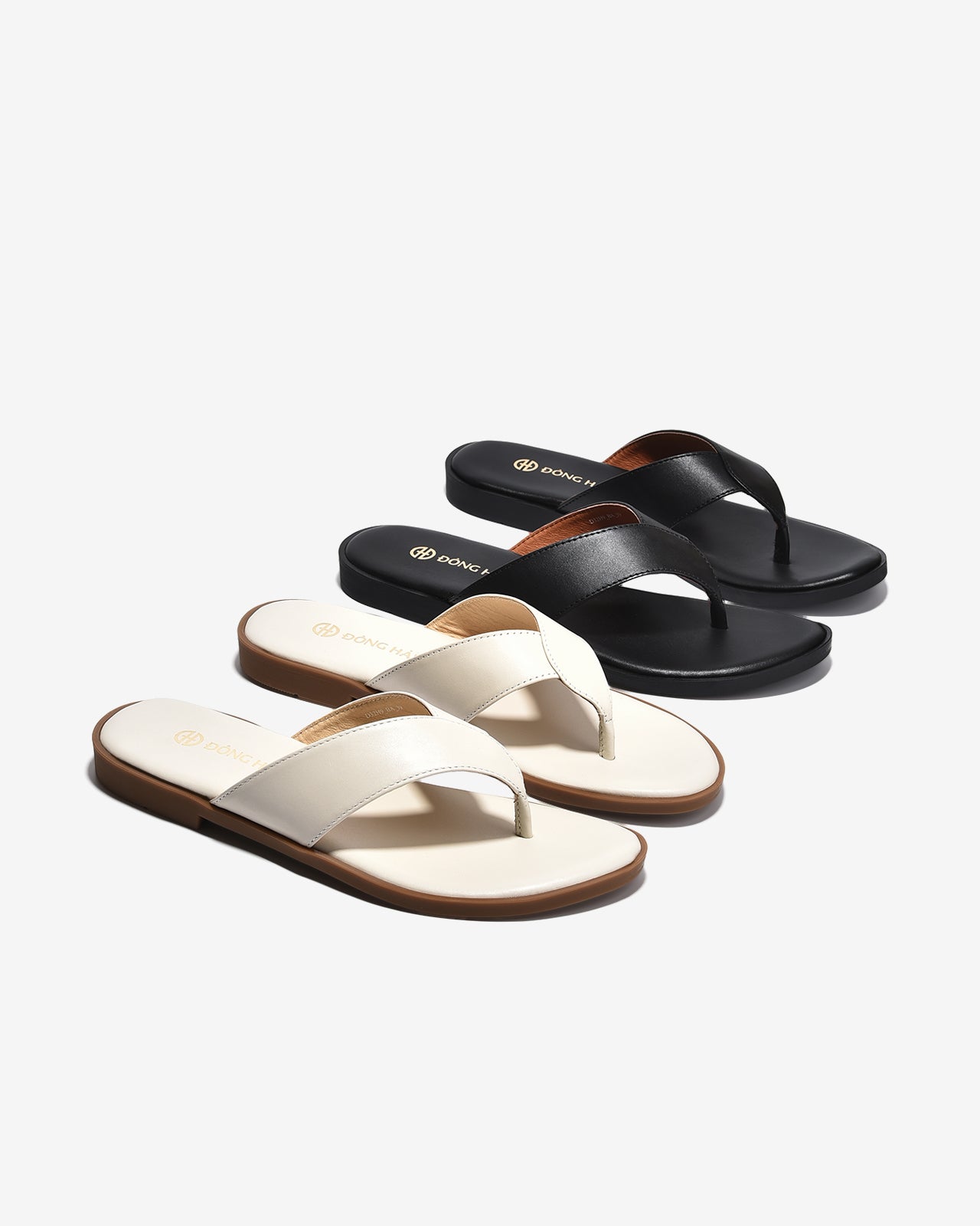 Dép Kẹp Nữ Đông Hải Quai Trơn-D32H9Đen Color1