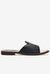 Dép Đế Bằng Nữ Đông Hải Quai Bảng To Cách Điệu-D7729-Đen Color1First