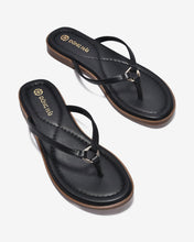 Dép Kẹp Nữ Đông Hải Quai Mảnh-D7732-Đen Color1