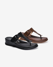 Dép Kẹp Nữ Zucia Quai Đan T- Strap-DHLL3-Đen Color1