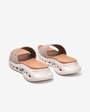 Dép Quai Ngang Nữ Zucia Quai Vân Đính Logo-DHLL4-Cafe Color1