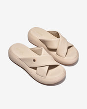 Dép Nữ Zucia Đế 5CM Êm Chân Quai Chéo-DHLN1Kem Color1