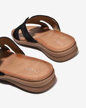Dép Nữ Zucia Quai Đan Viền Sequin-DHLO1Đen Color1