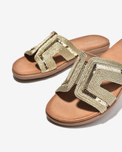 Dép Nữ Zucia Quai Đan Viền Sequin-DHLO1Vàng Color1
