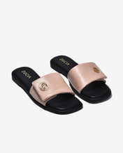 Dép Đế Bằng Nữ Zucia Mềm Quai Dán-DRXD7Hồng Color1