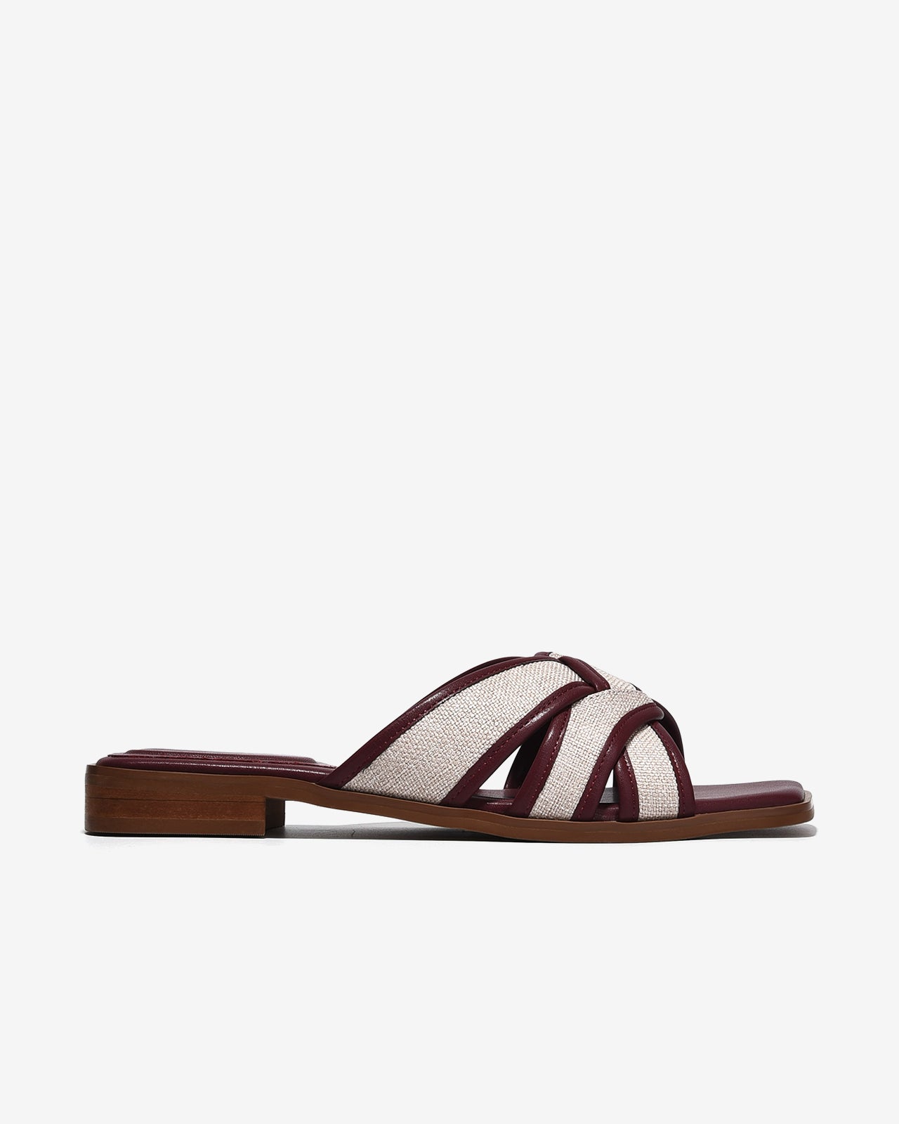 Dép Nữ Zucia Quai Phối Màu-DTHB5Đỏ Color1First