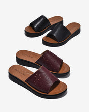 Dép Nữ Zuciani Êm Chân Quai Bản Họa Tiết-DCF96Đỏ Color1