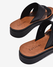 Dép Nữ Zuciani Quai Nơ Thêu Hoa-DCF97Đen Color1