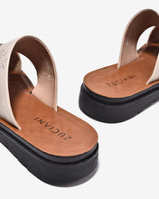 Dép Nữ Zuciani Quai Nơ Thêu Hoa-DCF97Kem Color1