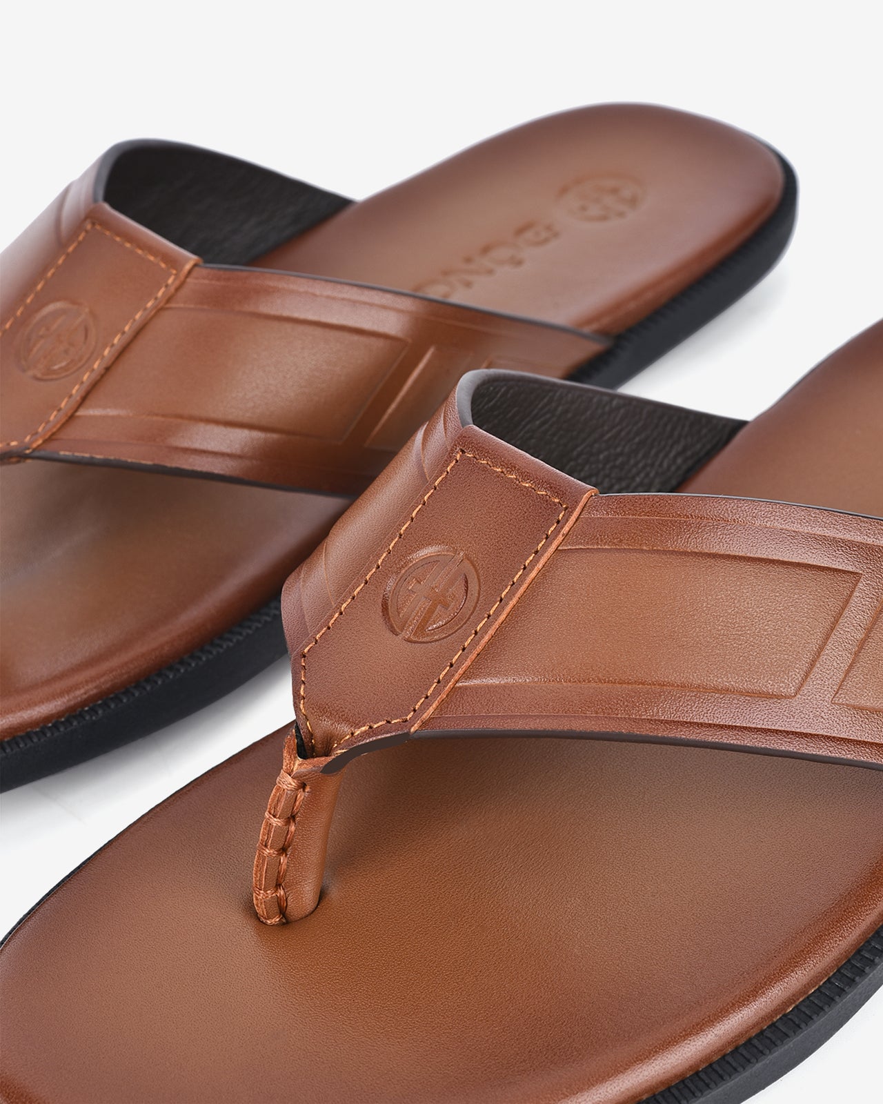 Dép Kẹp Đông Hải Quai To Dập Viền-D1820-Vàng Color1
