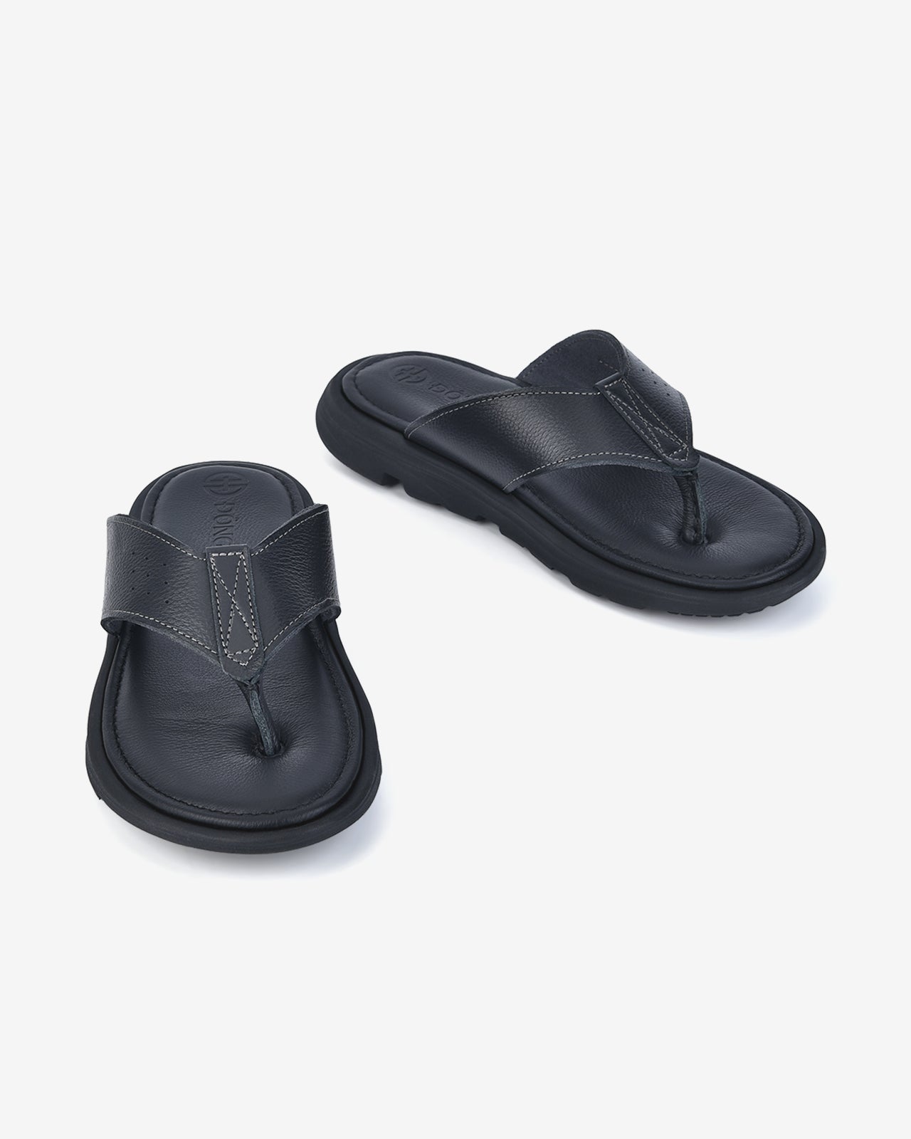 Dép Kẹp Nam Đông Hải Tối Giản-D3113Đen Color1