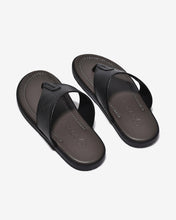 Dép Kẹp Đông Hải Êm Chân Quai Bảng To Dập Logo-D3119Đen Color1
