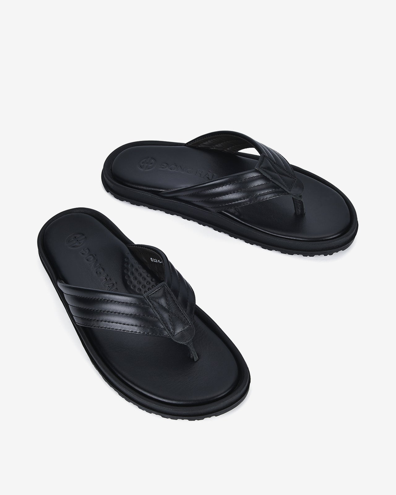 Dép Kẹp Nam Đông Hải Quai Chần Chỉ-D3225-Đen Color1