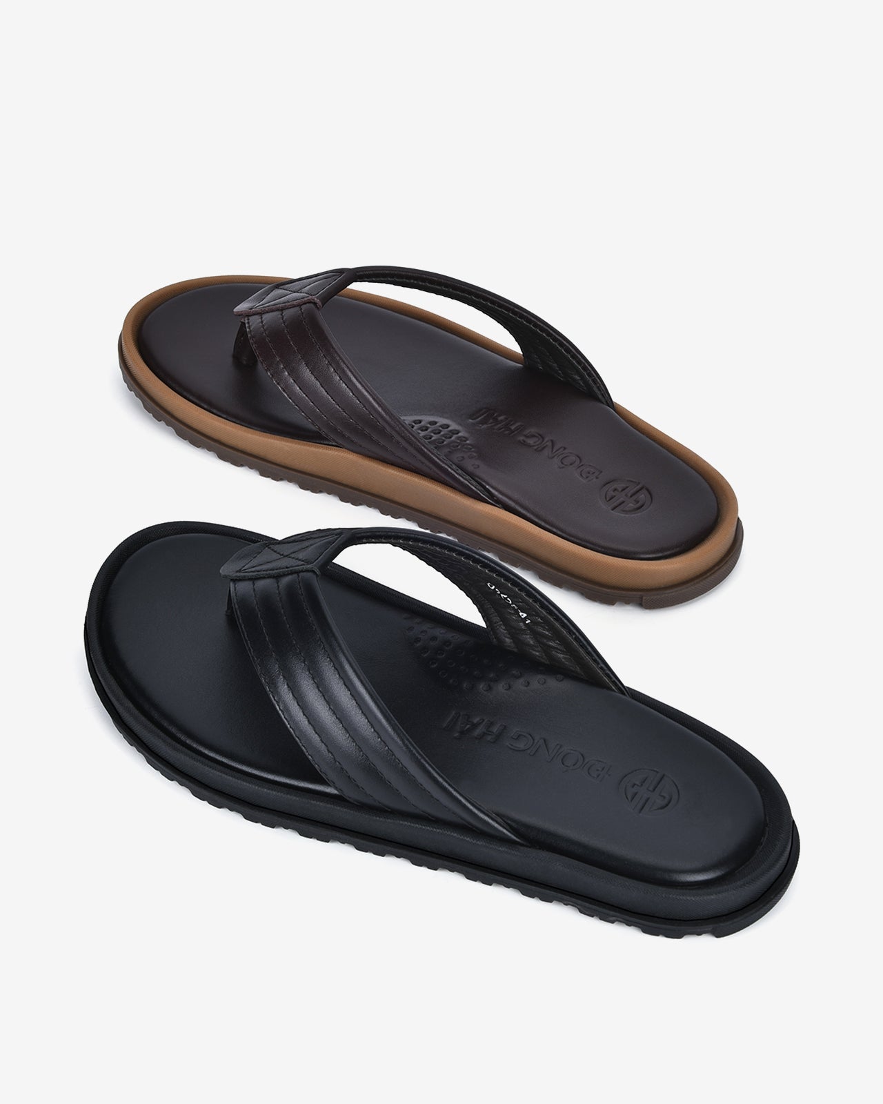 Dép Kẹp Nam Đông Hải Quai Chần Chỉ-D3225-Đen Color1