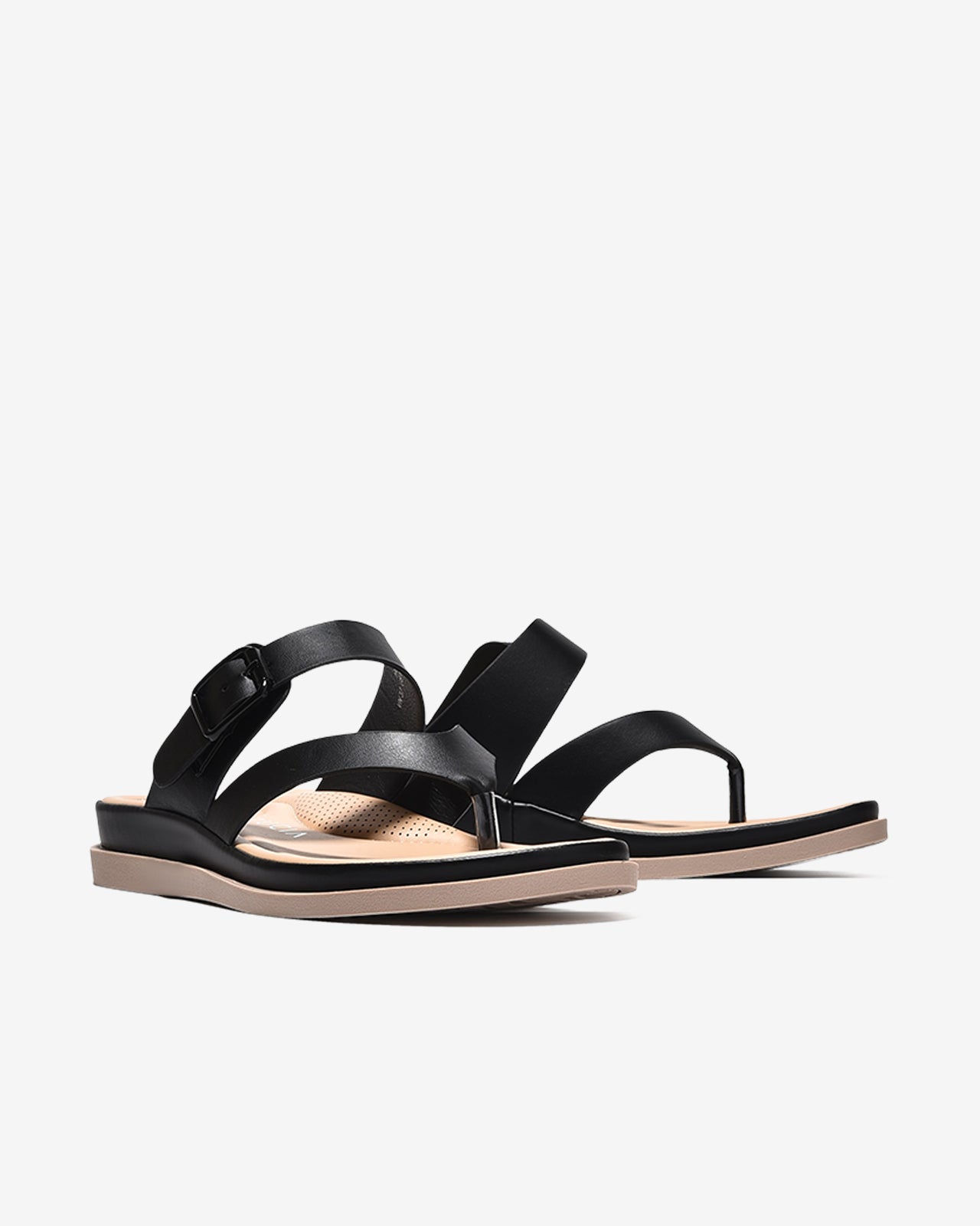 Dép Kẹp Zucia 3CM Êm Mềm-DHLM8Đen Color1