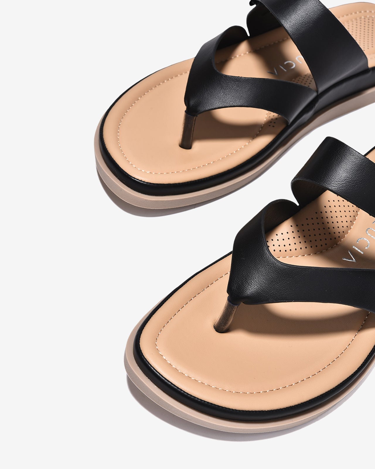 Dép Kẹp Zucia 3CM Êm Mềm-DHLM8Đen Color1