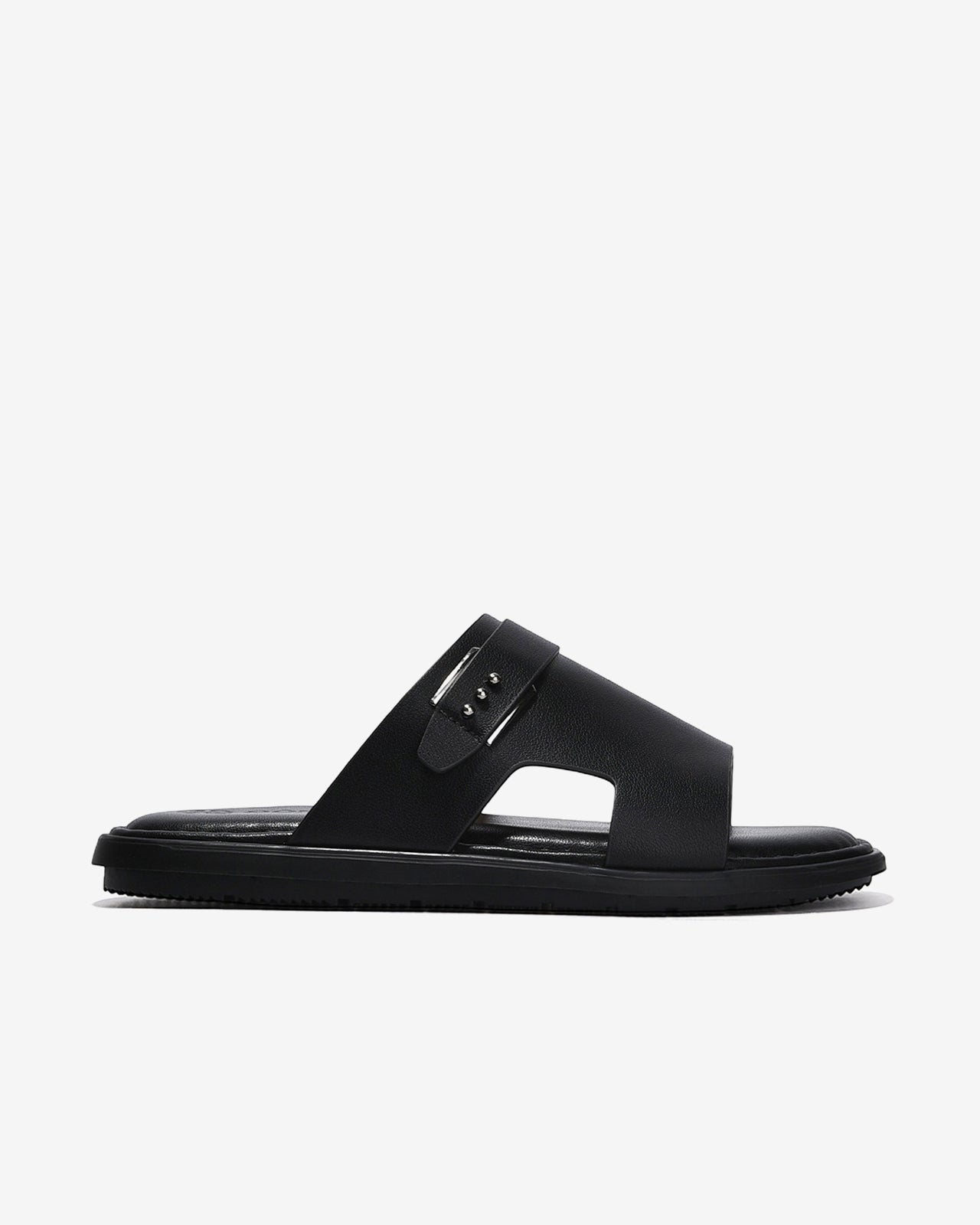 Dép Nam Đông Hải Quai Khóa-D1826-Đen Color1First