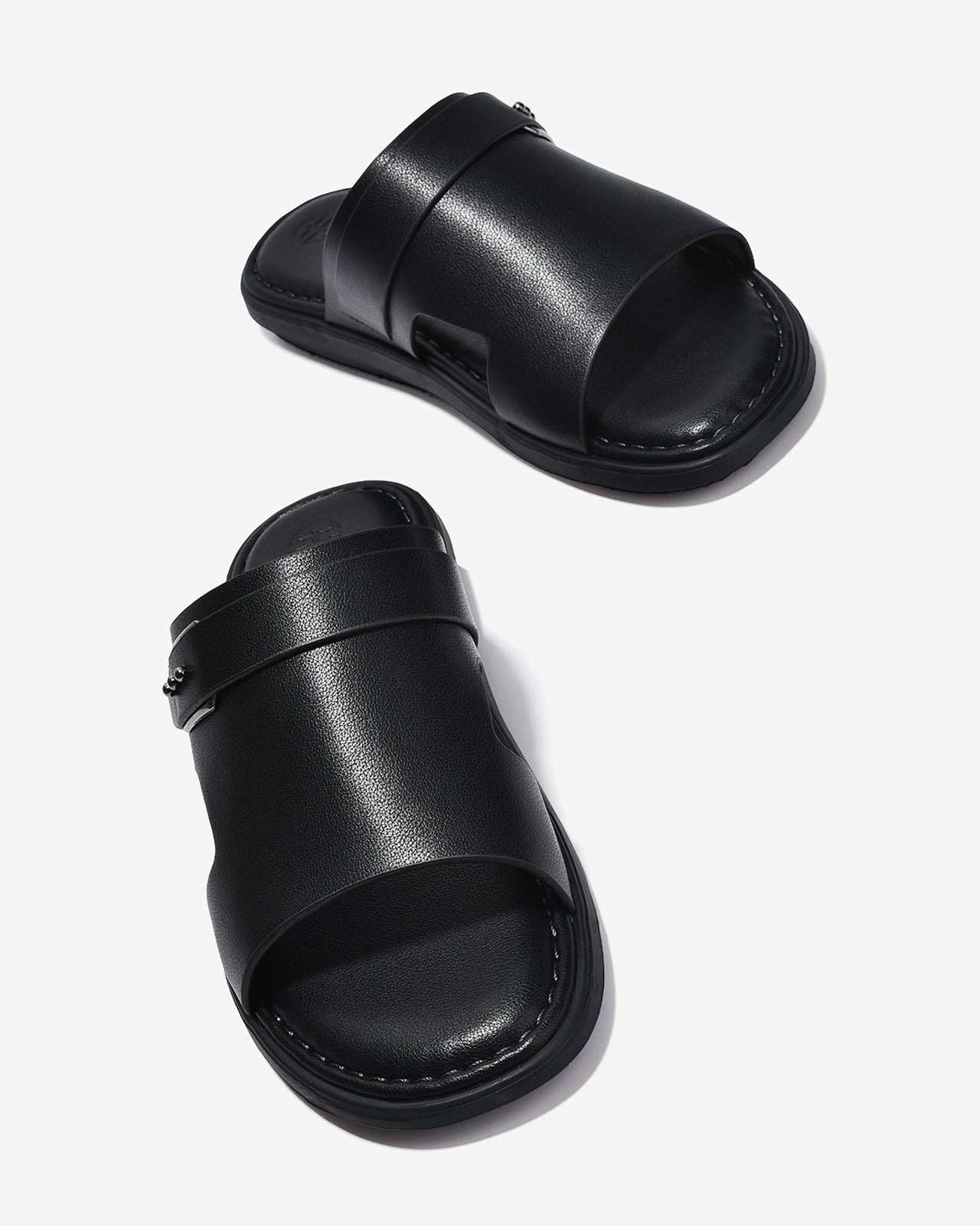 Dép Nam Đông Hải Quai Khóa-D1826-Đen Color1