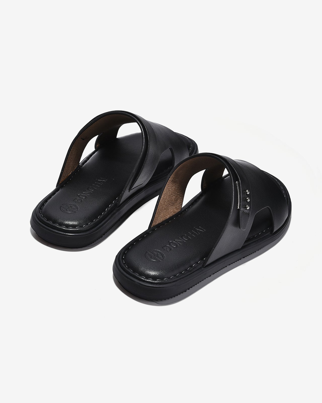 Dép Nam Đông Hải Quai Khóa-D1826-Đen Color1